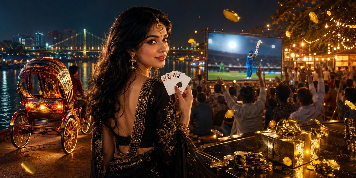 ঢাকার নাইট মার্কেটে v300 ক্রিকেট বেটিং রাতের দৃশ্য